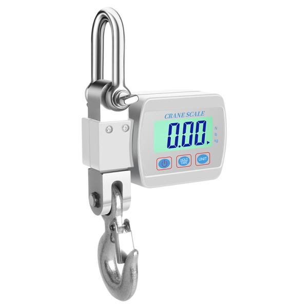 LCD Display Portable Digital Crane Scale 300 kg Scale With Hooks for Farm Hunting Fishing Outdoor Mini Gram Scale