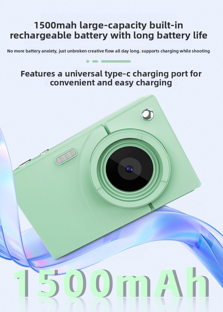 Carefully Selected Cross-border CCD Camera Retro Style for Students, 64.0million pixel 4K High-definition WiFi Digital Camera g