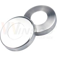 C304 C316 Cobertura de base de balaustrada de aço inoxidável para tubos redondos de 12,7 mm 19 mm 1 '31,8 mm 38,1 mm 2'