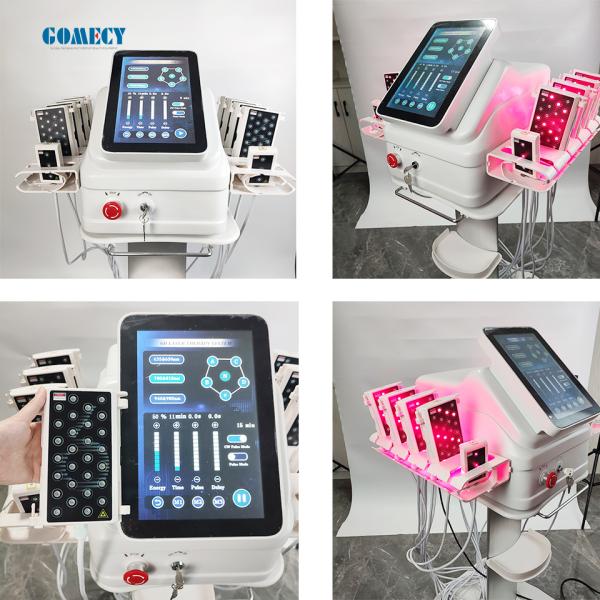 Advanced 6D lipolaser lipolysis 209mw Super 6d Lipo Laser Liposuction Machine with 635nm 650nm 780nm 810nm 940nm 980nm
