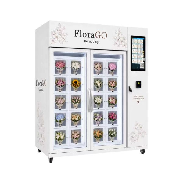 Flower Vending Machine Locker System for 24/7 Fresh Bouquet Sales