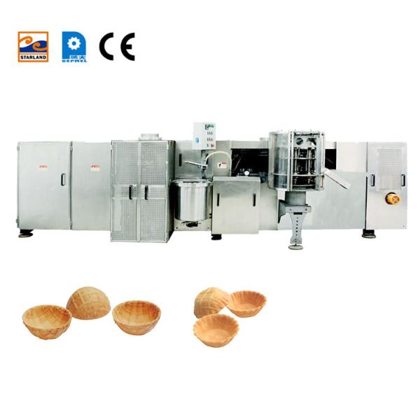 корзина вафли производственной линии корзины вафли 1.5kw автоматическая делая машинное оборудование