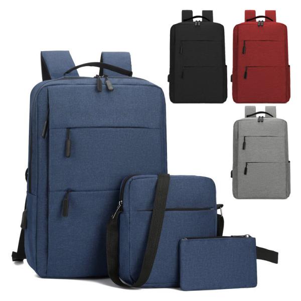 Business Men Back Pack Set Popular School 3 Set Backpack 42*30*12cm
