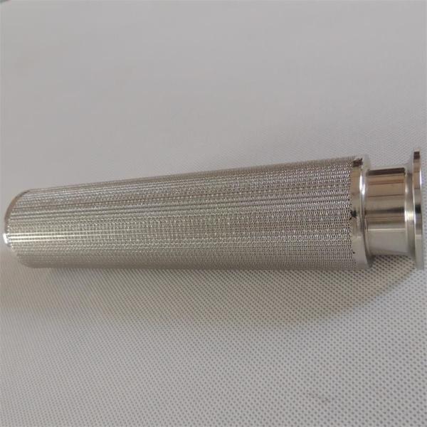 Cleanable Respirator Stainless Steel Mesh Filter Cartridge For Vacuum Feeding Machine