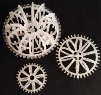 PP Plastic Teller Rosette Ring Column Packing 2K 3K For Air Scrubbing Tower