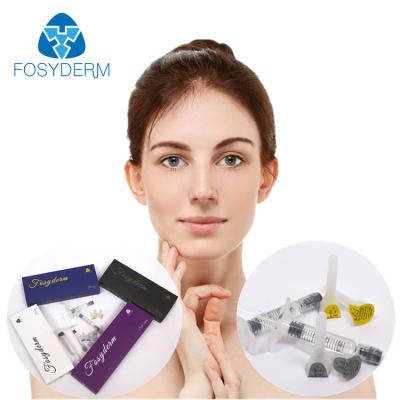 Enchimento cutâneo injetável 1ml do cuidado facial, injeções do enchimento do ácido hialurónico