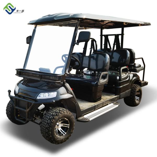 Тележка для гольфа лимузина НВЭ ЛСВ 6 Сеатер электрическая с Райньпрооф шторами навеса