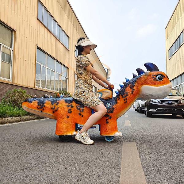 Realistic Dinosaur Electric Ride On for Amusement Park and Square