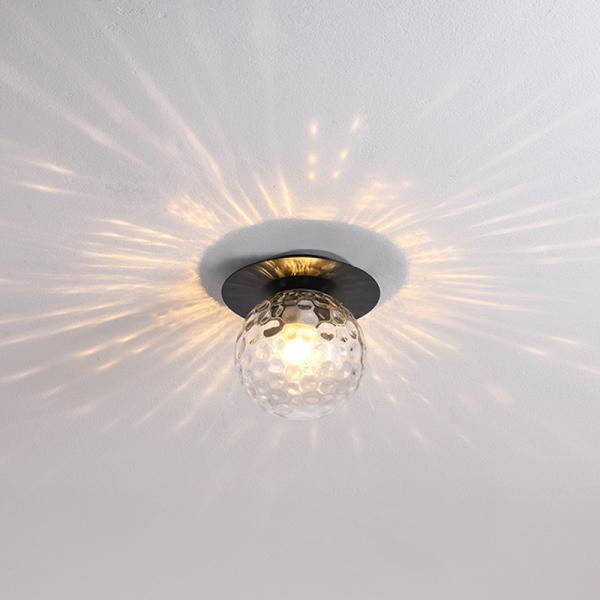 Glass Ball Ceiling light modern Staircase Balcony Corridor porch Bedside Hallway Ceiling lamp(WH-MA-165)