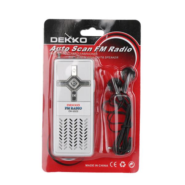 Portable Ultralight FM Speaker Radio FM Auto Scan Radio Built In Speaker OEM Color