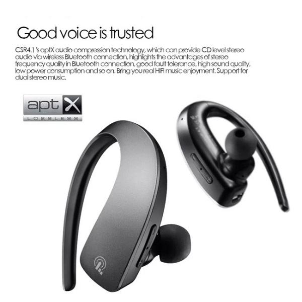 шлемофон 5hours V5.0 TWS Bluetooth Earbuds беспроводной Bluetooth хэндс-фри говоря