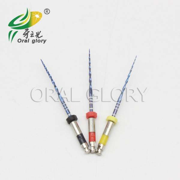 Reciprocating Motion Niti Endo Rotary Files R25 - R50 With High Efficiency