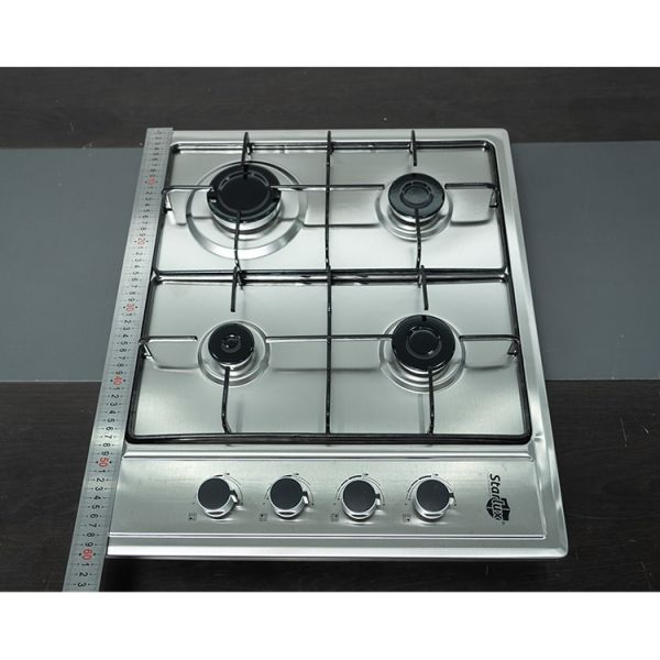 Compact and 4 Burner Gas Cooktop Supplier with Flame Failure Safety and Easy Maintenance Suitable for Commercial Food Service