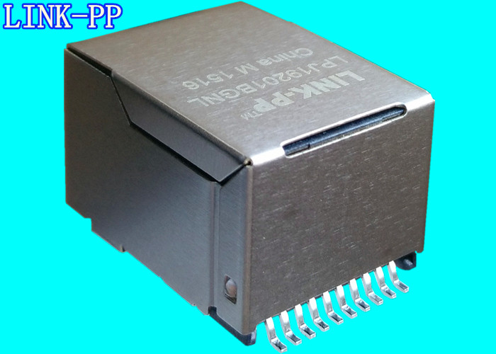Плата-Вверх с СИД, Маунта 1x Rj45 поверхности LPJ19201BGNL локальная сеть 10/100Base-T