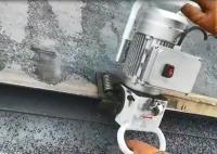 Corte da tubulação de aço do manual Q235 e máquina de chanfradura 1100W