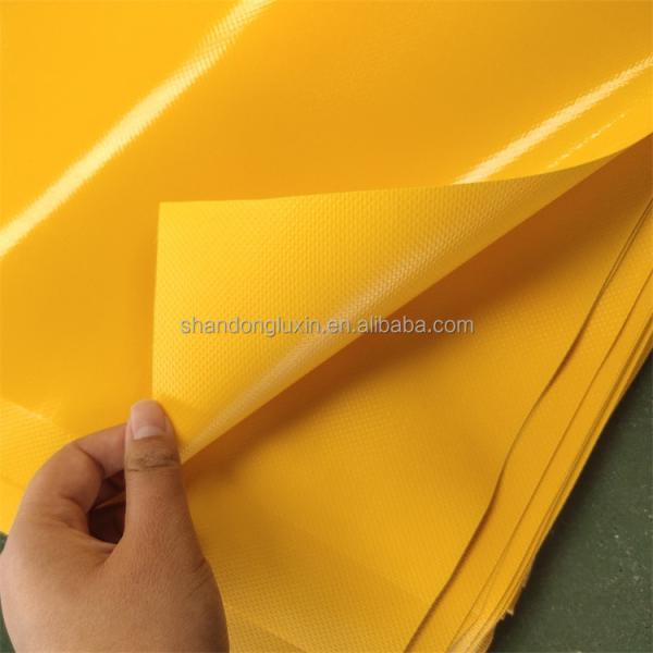 100% Polyester PVC Coated Fabrics for Truck Tent Waterproof Heavy Duty All Purpose Cover