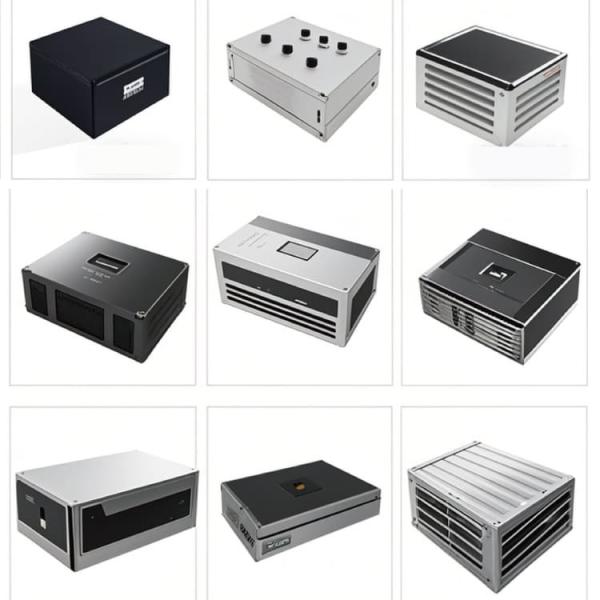 Cubierta electrónica de aluminio personalizada Aplicación para el hogar Concha metálica