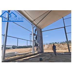 Огнеупорный ПВХ Алюминий Тяжелая работа Маркиза Палатка Снежная нагрузка 75 кг/кв.м. Водостойкая Маркиза