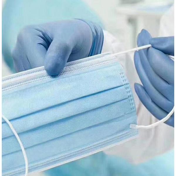 Civilian Disposable Surgical Masks , Earloop Face Mask High Breathability