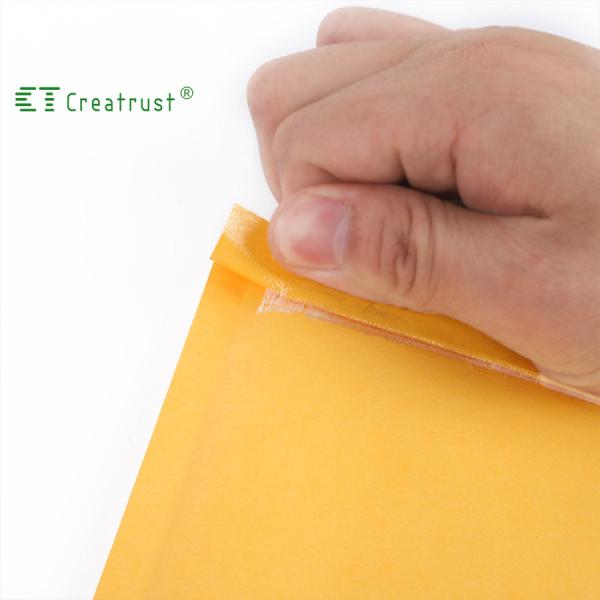 Creatrust Paper Bubble Mailer Padded Envelope Shipping Eco Friendly Packaging Express Kraft Bubble Mailer Craft Mailing Bags