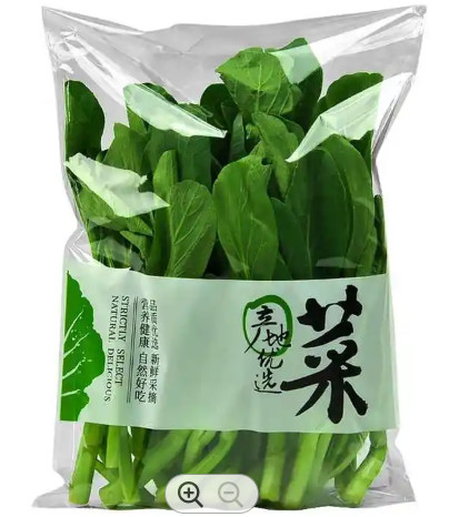 Sacs à pain en plastique perforé perméable à la respiration pour les légumes