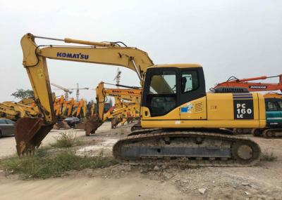 O peso 16T usou o original da esteira rolante da máquina escavadora PC160-7 de KOMATSU feito em Japão