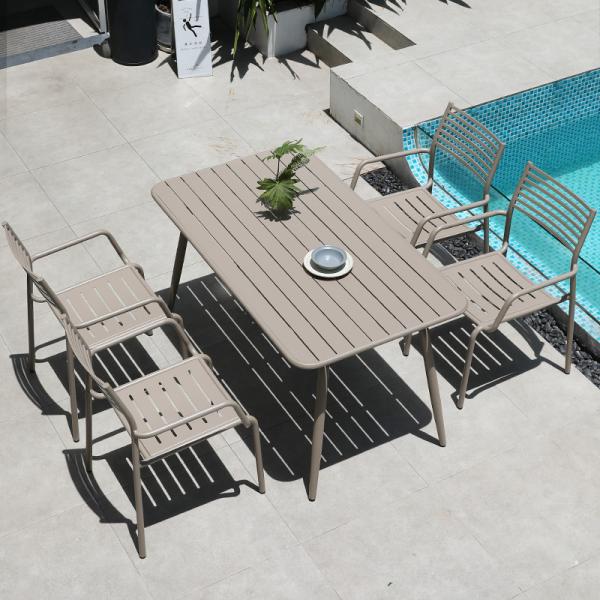 Metal Table And Chair Your Ultimate Furniture Solution Round And Rectangle Shapes