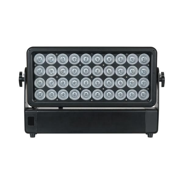 Edifício LED exterior 40X10W 4in1 Pixel Lava-parede IP65 resistente à água Luz de cor da cidade