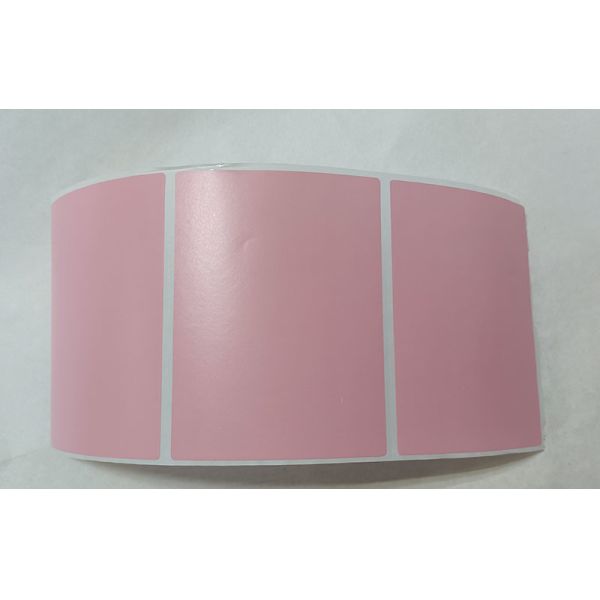 Pink Thermal Printer Roll Sticker Paper Logistics Transportation Printing Label
