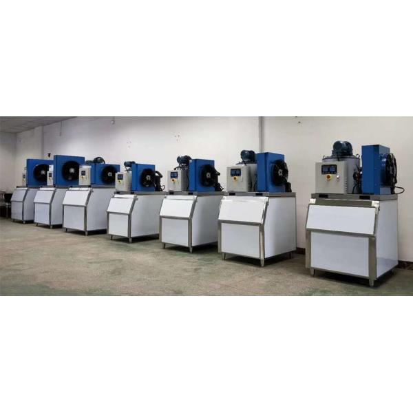 Sea Water Flake Ice Making Machine Air Cooled For Fishing R404A Refrigerant