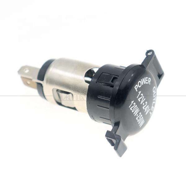 12v 24v impermeable Gap coche encendedor de cigarrillos mujer conector de carga de energía adaptador para motocicleta