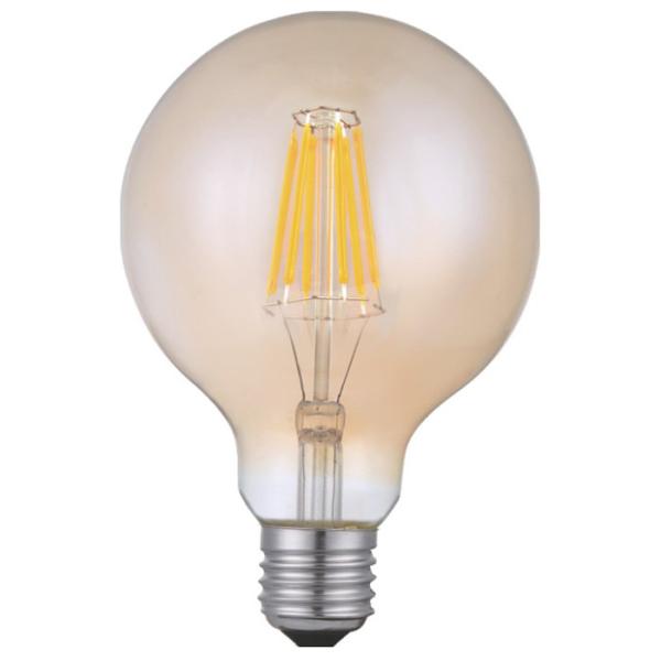 G80 Milky Frosted LED Edison Filament Bulbs 4W / 6W B22 / E27 Vintage LED lighting