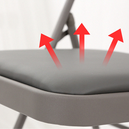 Hotel Garden Outdoor Stackable Folding Fabric Matt Dining Chair for Outdoor Functions