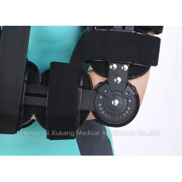 Washable M Size Elbow Support Brace , Durable Aluminum ROM Hinged Elbow Brace