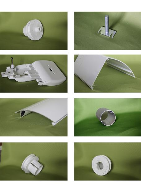 Conservatory Aluminum Retractable Awning Outdoor Garden Pergola