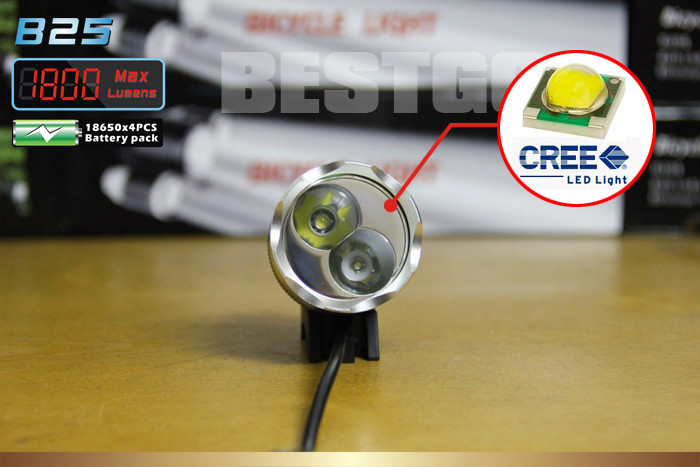 Rechargeable LED 1200 Lumen Bike Light