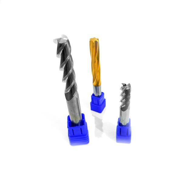 carbide square end mill cutting tool for steels