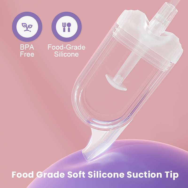 Ergonomic Battery Operated Snot Sputum Phlegm Extractor Quick Cleaning