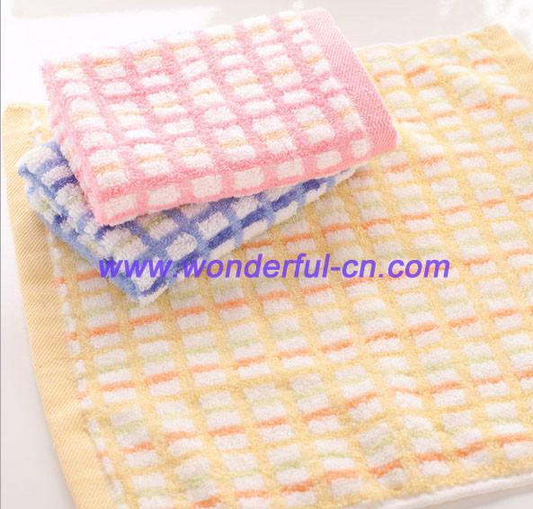 Personalized fancy colorful designer small hand towels for promotion