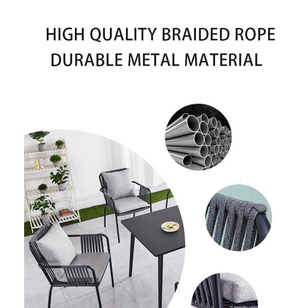 Садовый балкон Раттанный стул прочный и прочный для наружной мебели в курортах