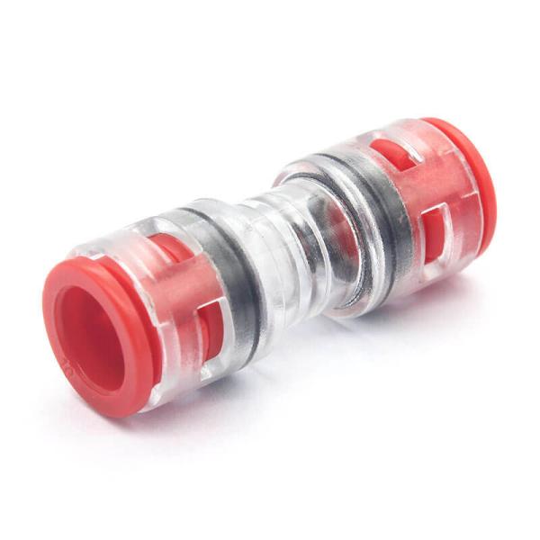 Connecteur droit en PEHD pour micro-conducteur 3/4/5/6/7/8/10/12/14/16/18/22mm