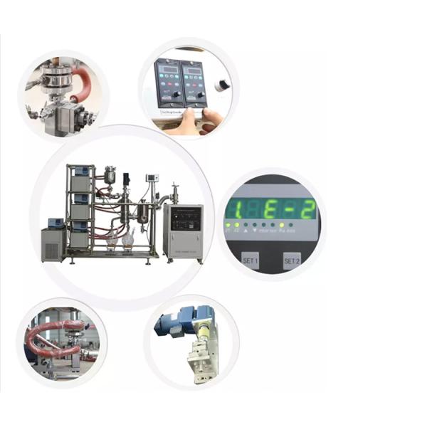 Thin Film Evaporator Herb Extraction Machine Short Path Distillation For CBD Oil