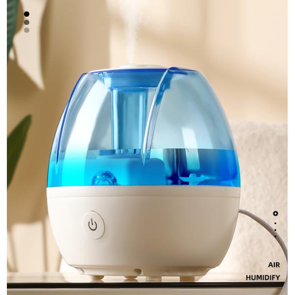 Home Office Hotel Desk Usb Humidifier 2.2L Smart Auto Shut-Off Diffuser With Night Light