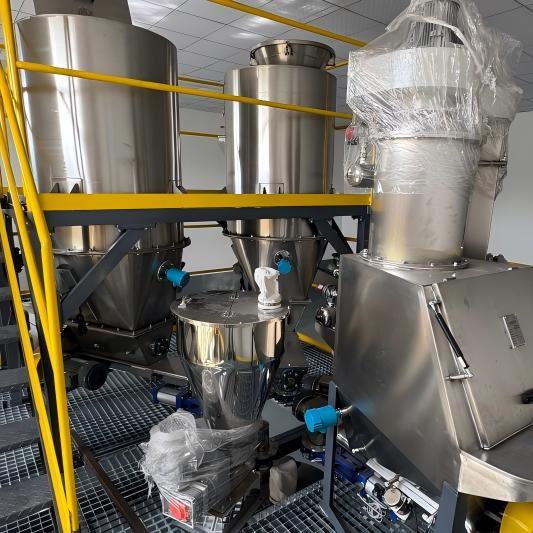 Industrial High Accuracy Automatic Weighing And Dosing Systems 3000kg/H