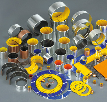 Oilless Braided Composite  Self Lubricated Bearing, Bushing, Steel Backed