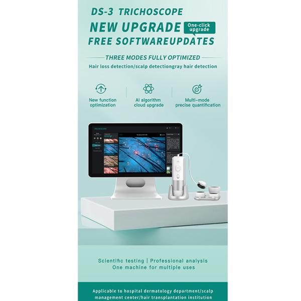 Hair And Scalp Analysis Machine , Skin Diagnosis Hair Analyzer Machine