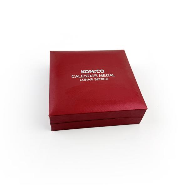 Personalized Luxury Jewelry Storage Box Leather Jewelry Gift Box with Gold Foil logo for Women Necklace Bracelet Earrings