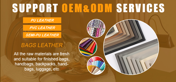 Durable Customized Eco-Friendly Fashionable Durable Upper Material for Shoes PU Leather Fabric
