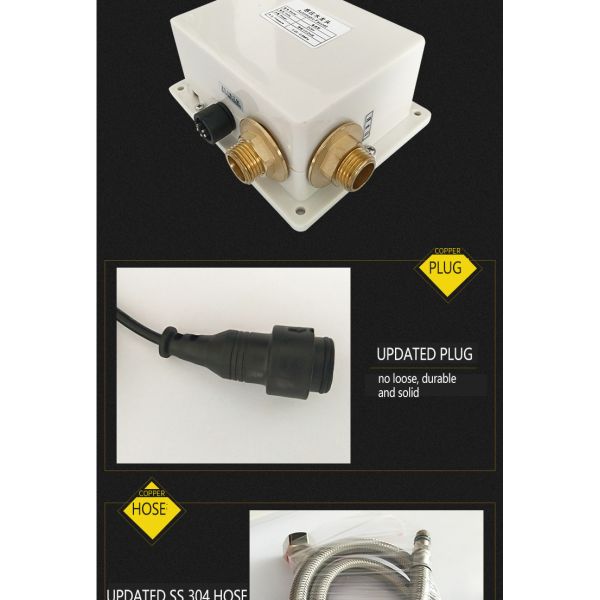 ARROW Brand Touchless Brass Main Body Ceramic Valve Core Infrared Sensor Faucet for Modern Bathrooms