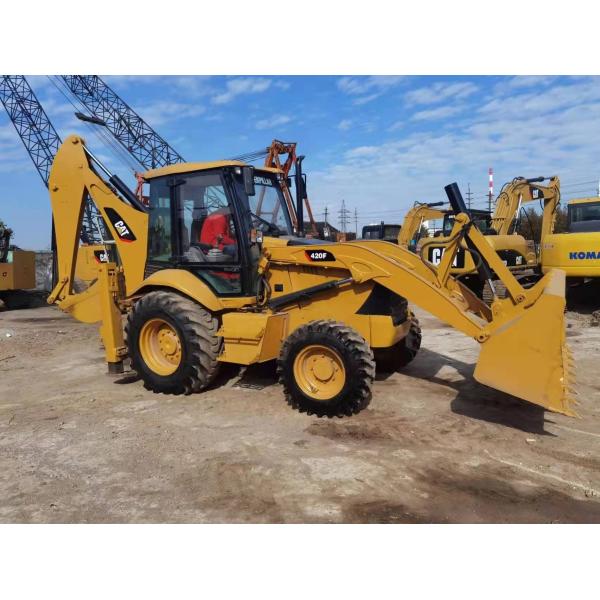 Original Paint 9TON Japan EPA Engine Hydraulic Backhoe Loader Caterpillar 420F CAT420F